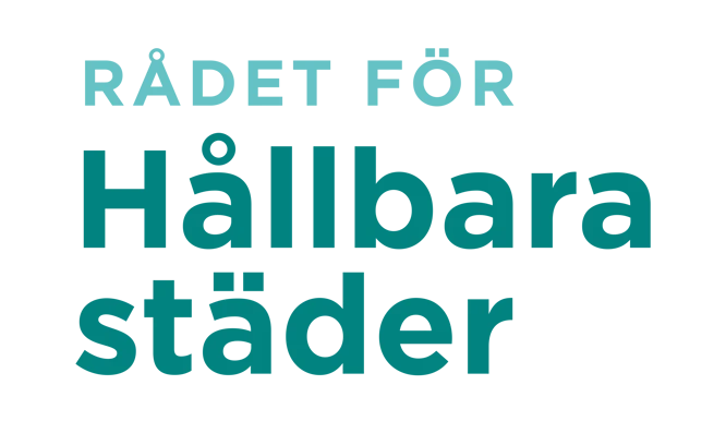 Rådet för hållbara städers logotyp.